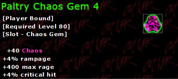 Paltry Chaos Gem 4