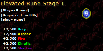 Elevated Rune Stage 1