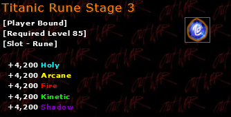 Titanic Rune Stage 3