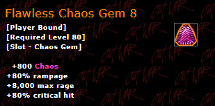Flawless Chaos Gem 8