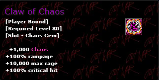Claw of Chaos