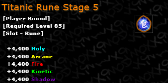 Titanic Rune Stage 5