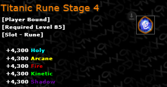 Titanic Rune Stage 4