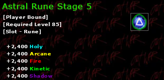 Astral Rune Stage 5