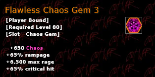 Flawless Chaos Gem 3