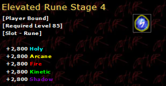 Elevated Rune Stage 4