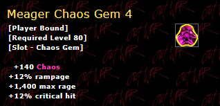 Meager Chaos Gem 4