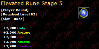 Elevated Rune Stage 5