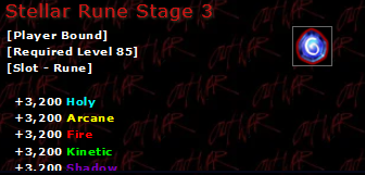 Stellar Rune Stage 3