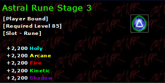 Astral Rune Stage 3