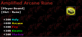 Amplified Arcane Rune