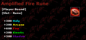 Amplified Fire Rune