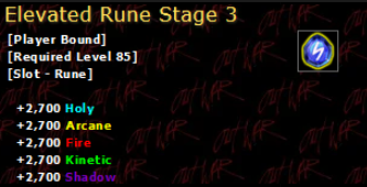 Elevated Rune Stage 3