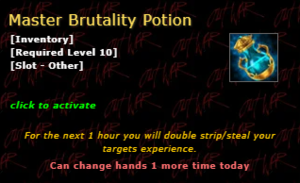 Master Brutality Potion